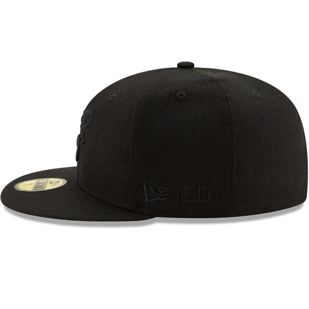 Baltimore Orioles 100 Jahre Black on Black 59FIFTY-Kappe