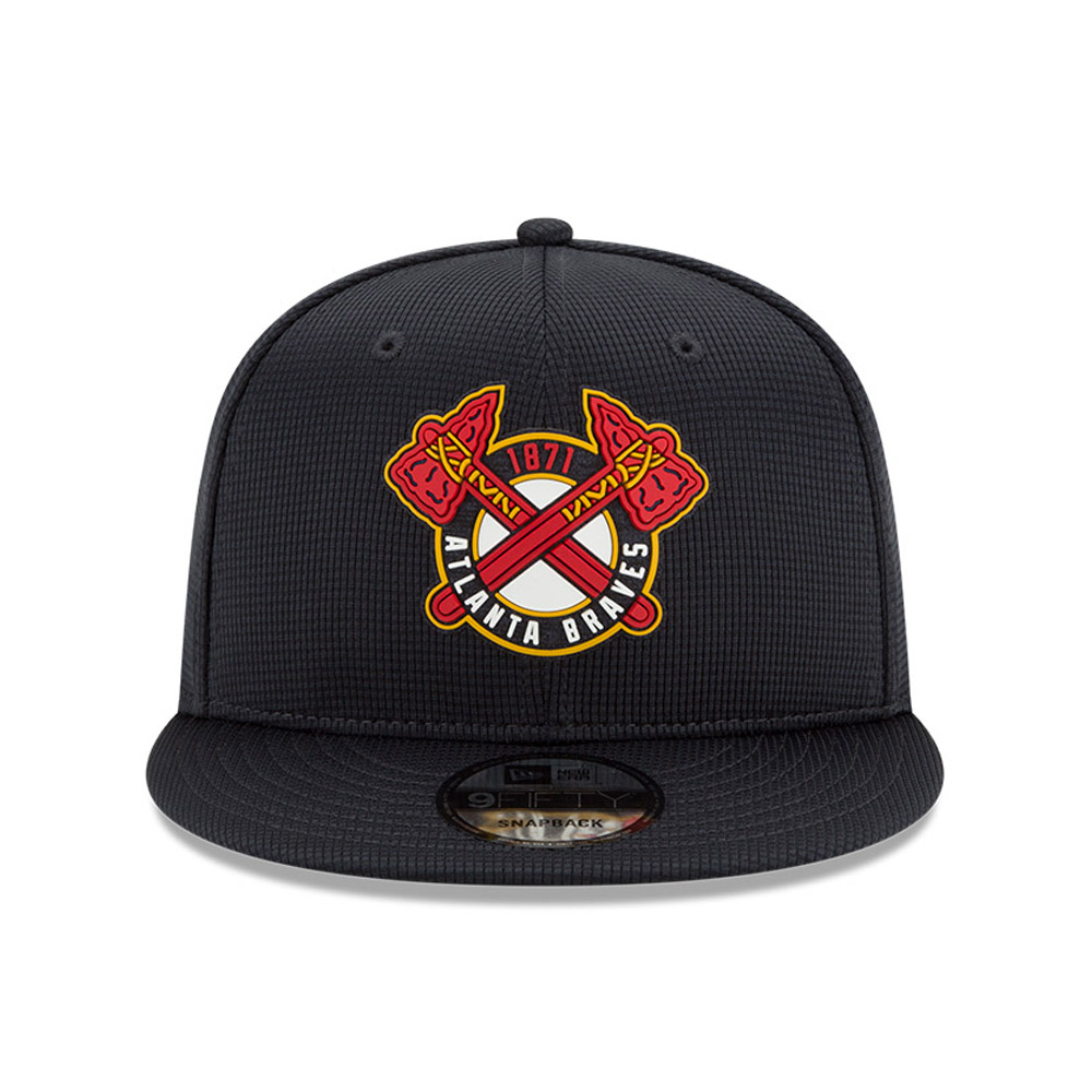 Casquette 9FIFTY des Atlanta Braves Clubhouse Navy