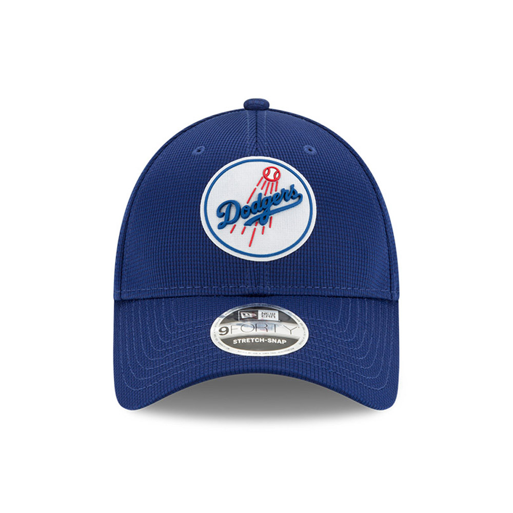 Gorra LA Dodgers Clubhouse Stretch Snap 9FORTY, azul