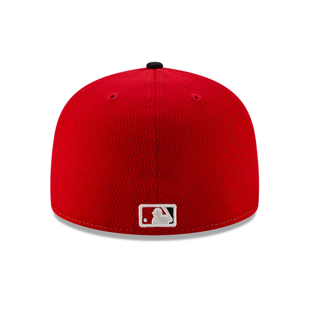Casquette 59FIFTY Batting Practice Washington Nationals, rouge
