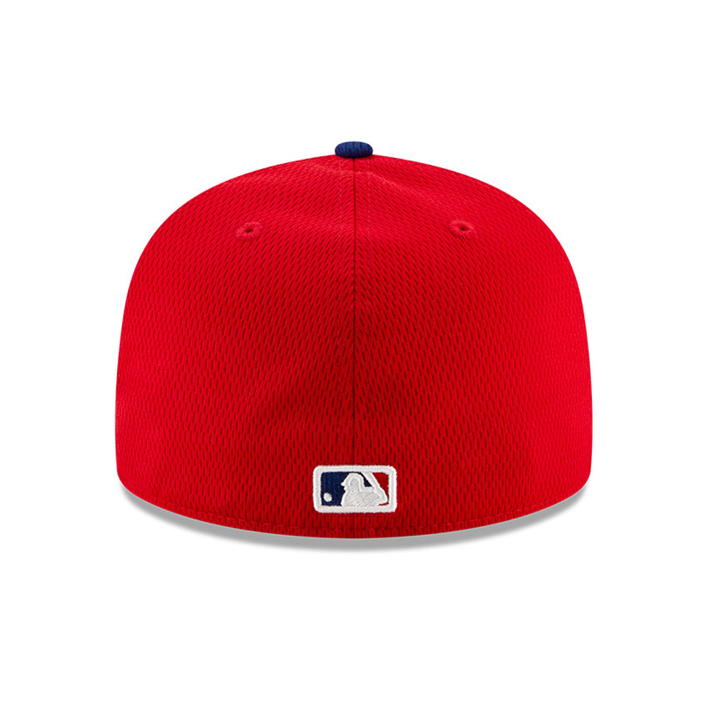 Phladelphia Phillies „Batting Practice“ 59FIFTY-Kappe in Rot