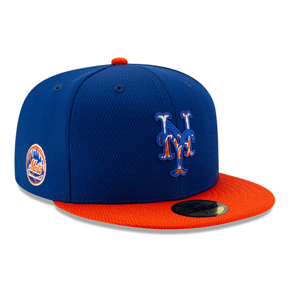 Official New Era New York Mets MLB 21 Batting Practice 59FIFTY Fitted ...