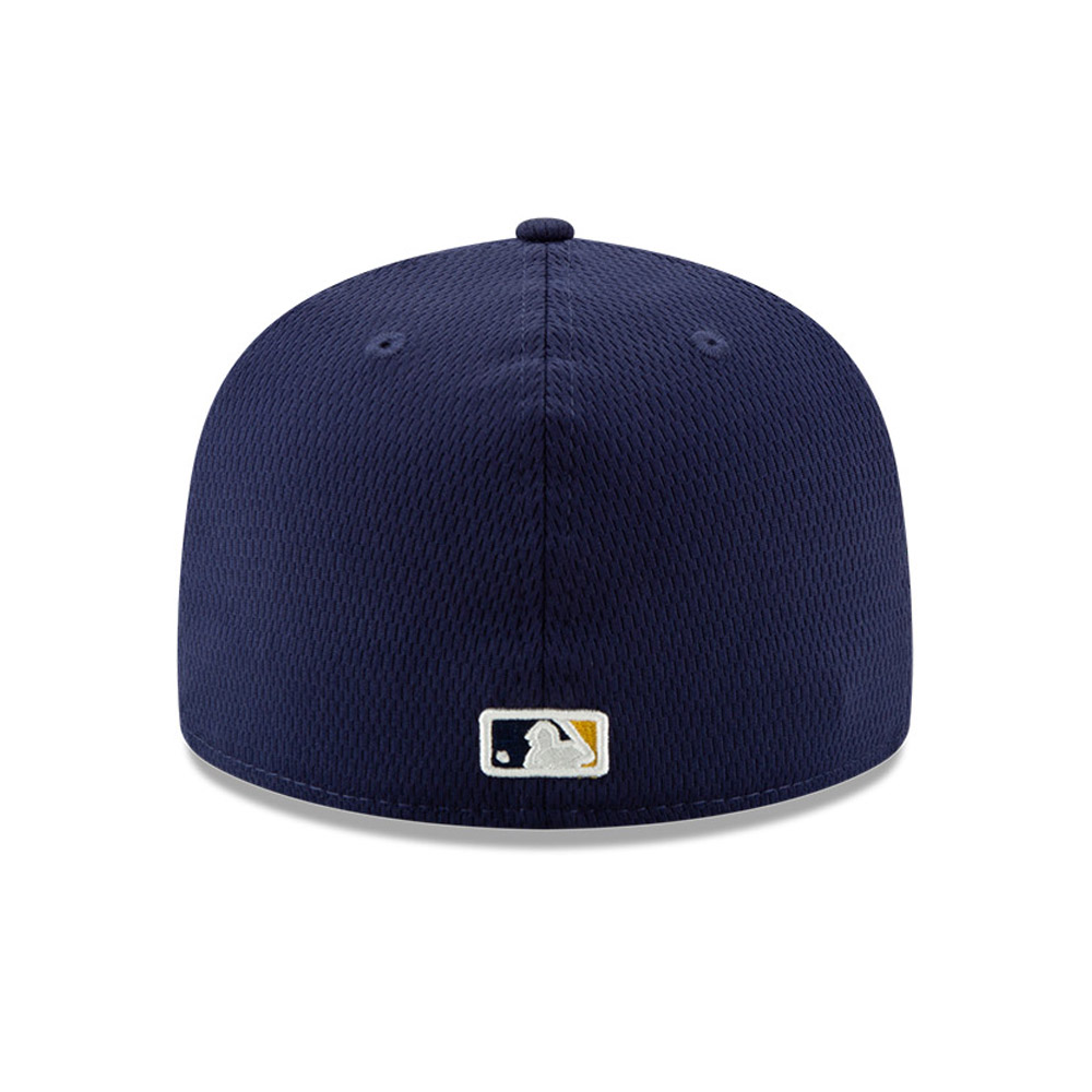 Milwaukee Brewers Batting Practice Navy 59FIFTY Capuchon