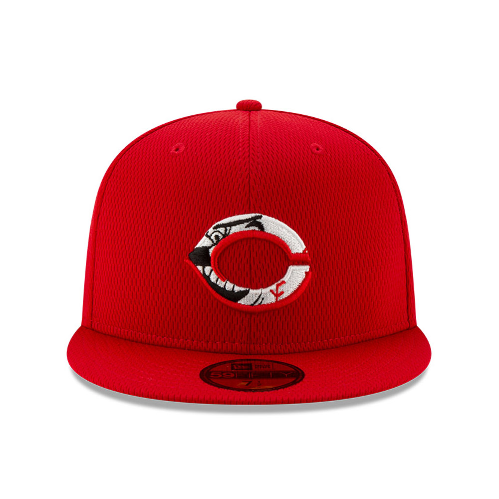 Official New Era Cincinnati Reds Batting Practice MLB20 59FIFTY Cap ...
