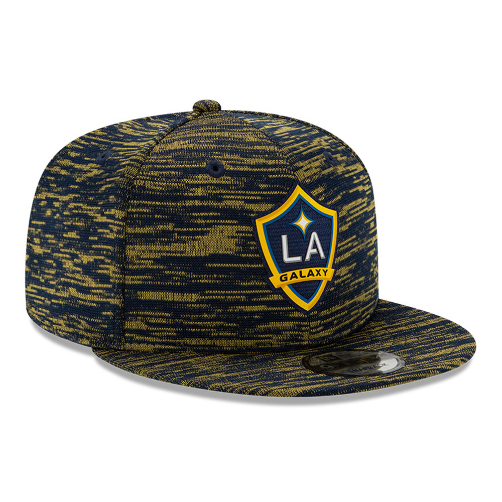 Cappellino 9FIFTY dell'L.A. Galaxy giallo a righe