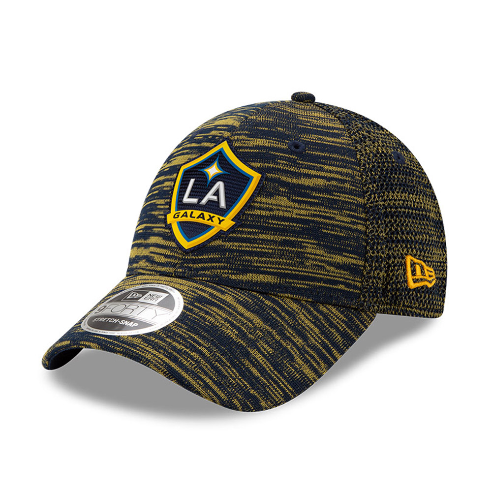 Cappellino 9FORTY Stretch Snap degli L.A. Galaxy giallo a righe
