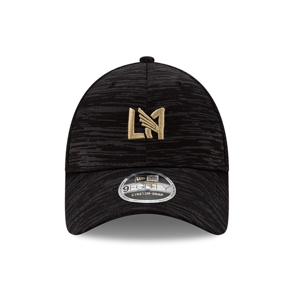 Cappellino 9FORTY Stretch Snap del Los Angeles FC nero