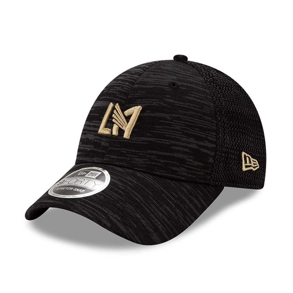 Cappellino 9FORTY Stretch Snap del Los Angeles FC nero