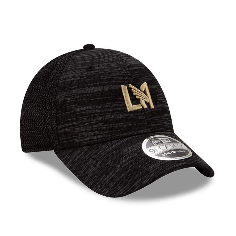 Gorra Los Angeles FC Stretch Snap 9FORTY, negro