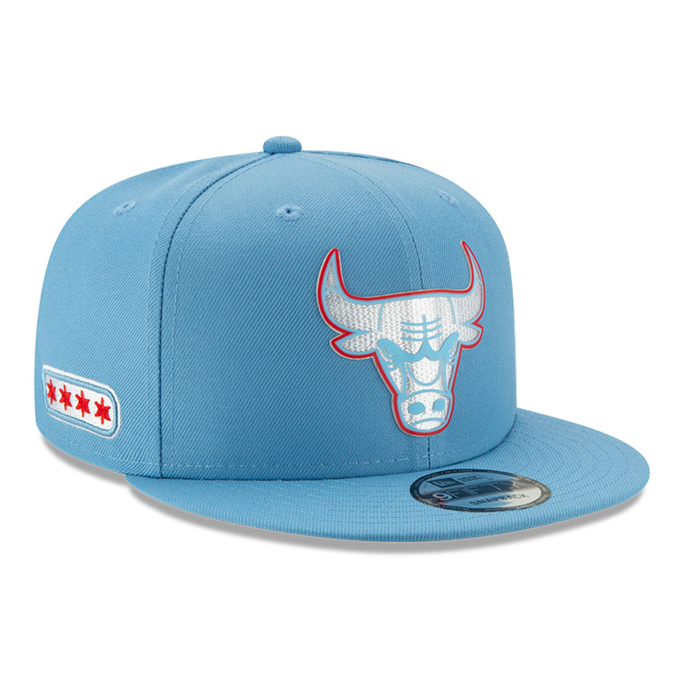 Gorra Chicago Bulls Blue All Star 9FIFTY, azul pastel