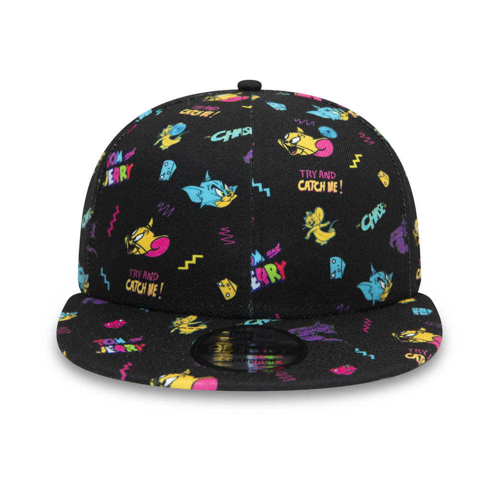 Gorra Tom and Jerry Power Couple 9FIFTY, negro