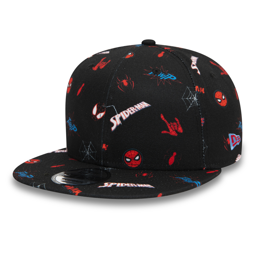Gorra Spiderman and Miles Power Couple 9FIFTY, negro