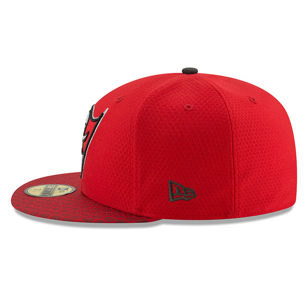 59FIFTY – Tampa Bay Buccaneers – 2017 Sideline, Rot
