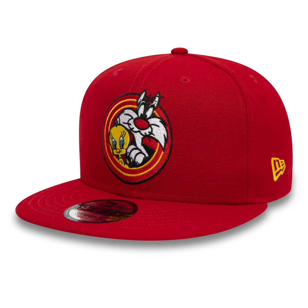 Tweety Bird und Sylvester Power Couple 9FIFTY-Kappe in Rot
