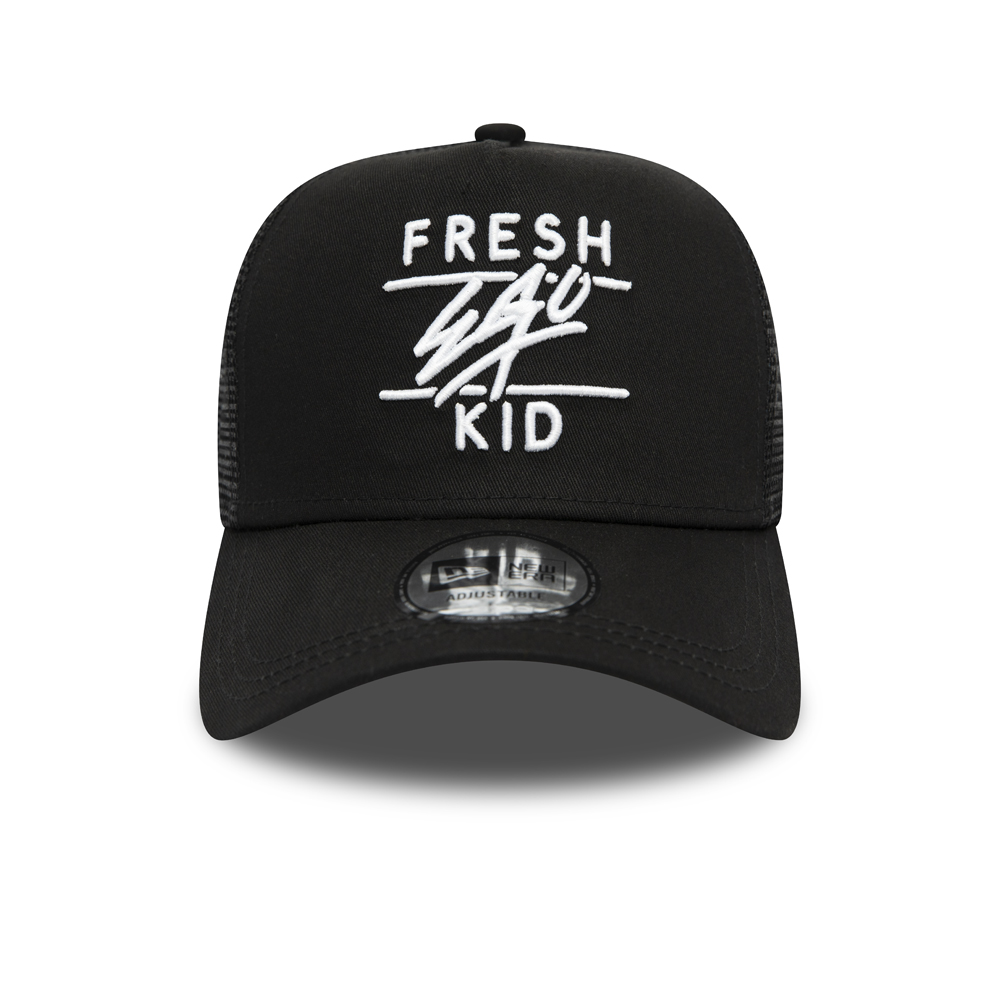 Fresh Ego Kid – Core – Truckerkappe in Schwarz