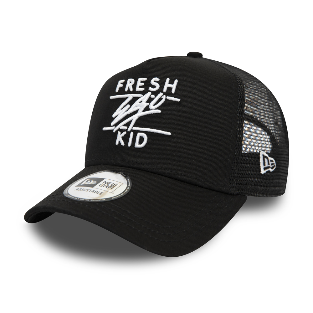 Fresh Ego Kid – Core – Truckerkappe in Schwarz