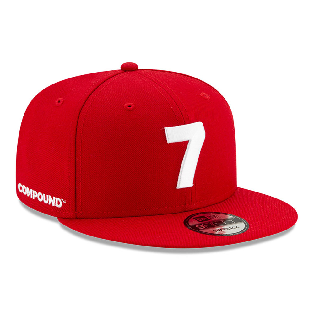 Casquette 9FIFTY rouge Compound X New Era