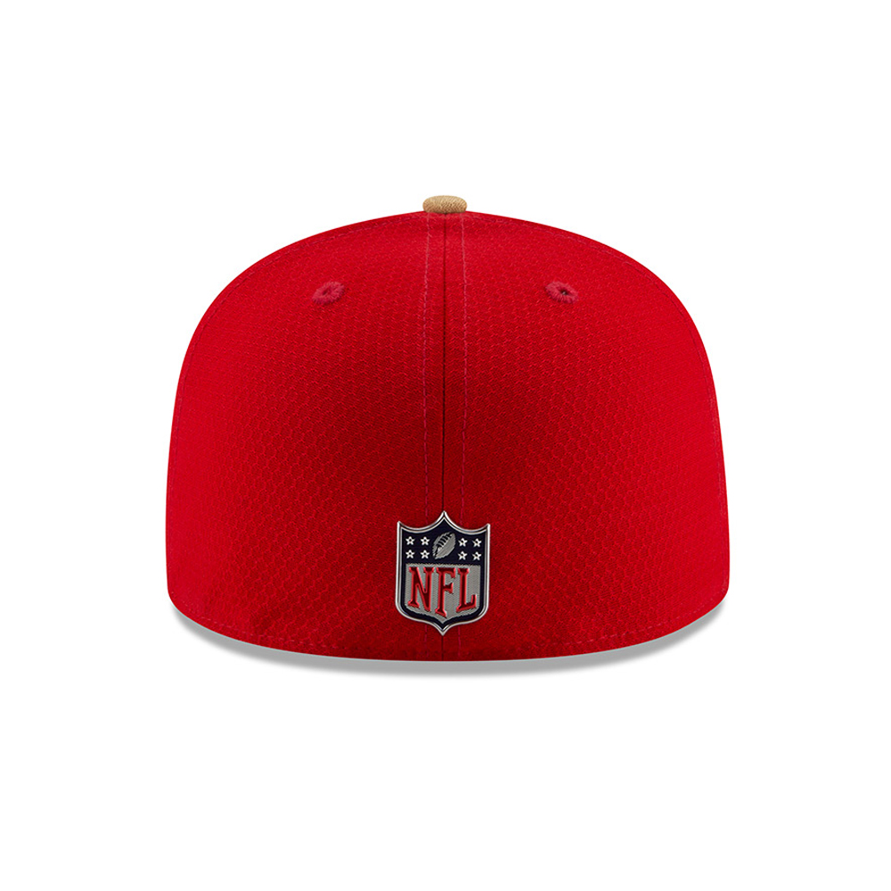 59FIFTY – San Francisco 49ers – 2017 Sideline, Rot