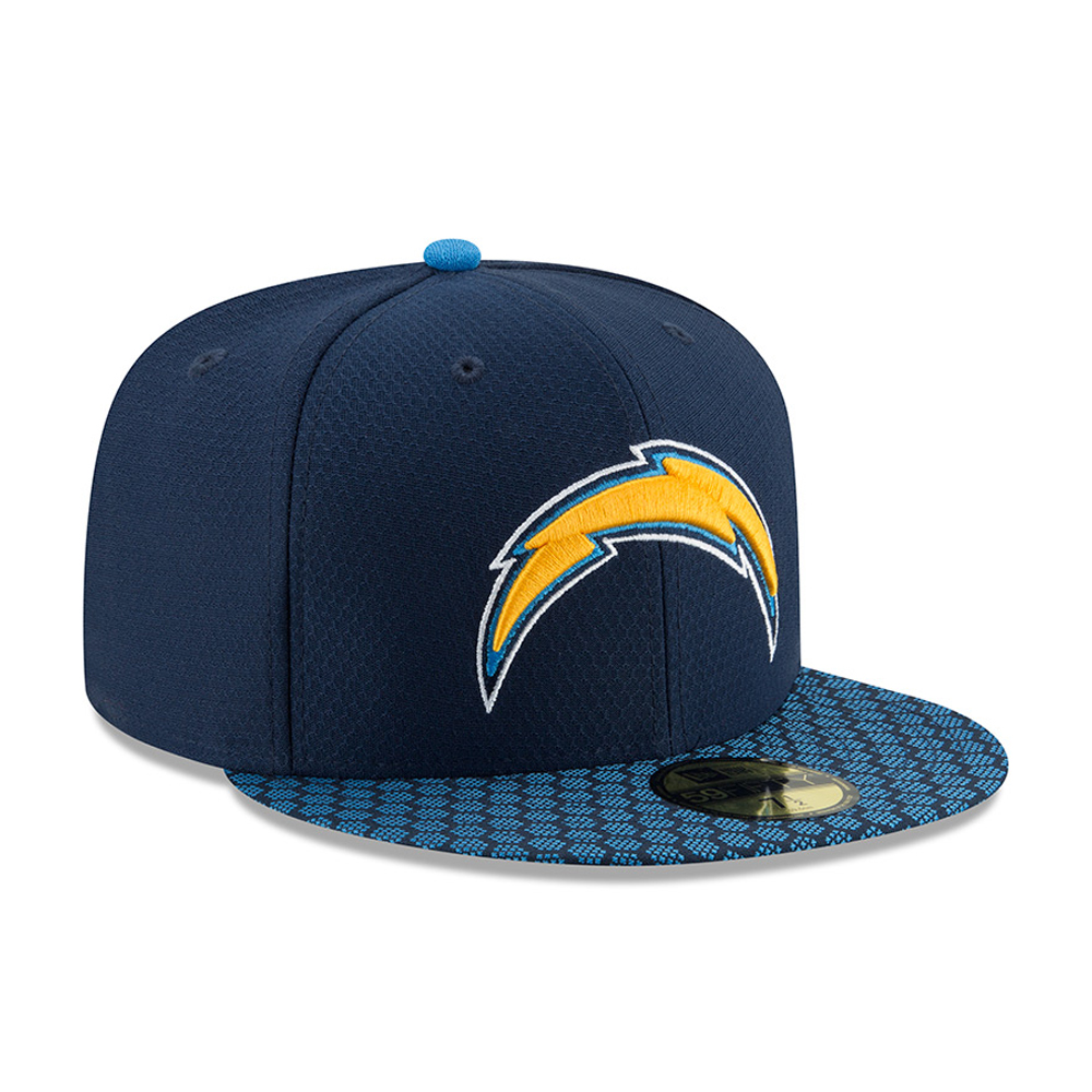 Los Angeles Chargers 2017 Sideline 59FIFTY bleu marine
