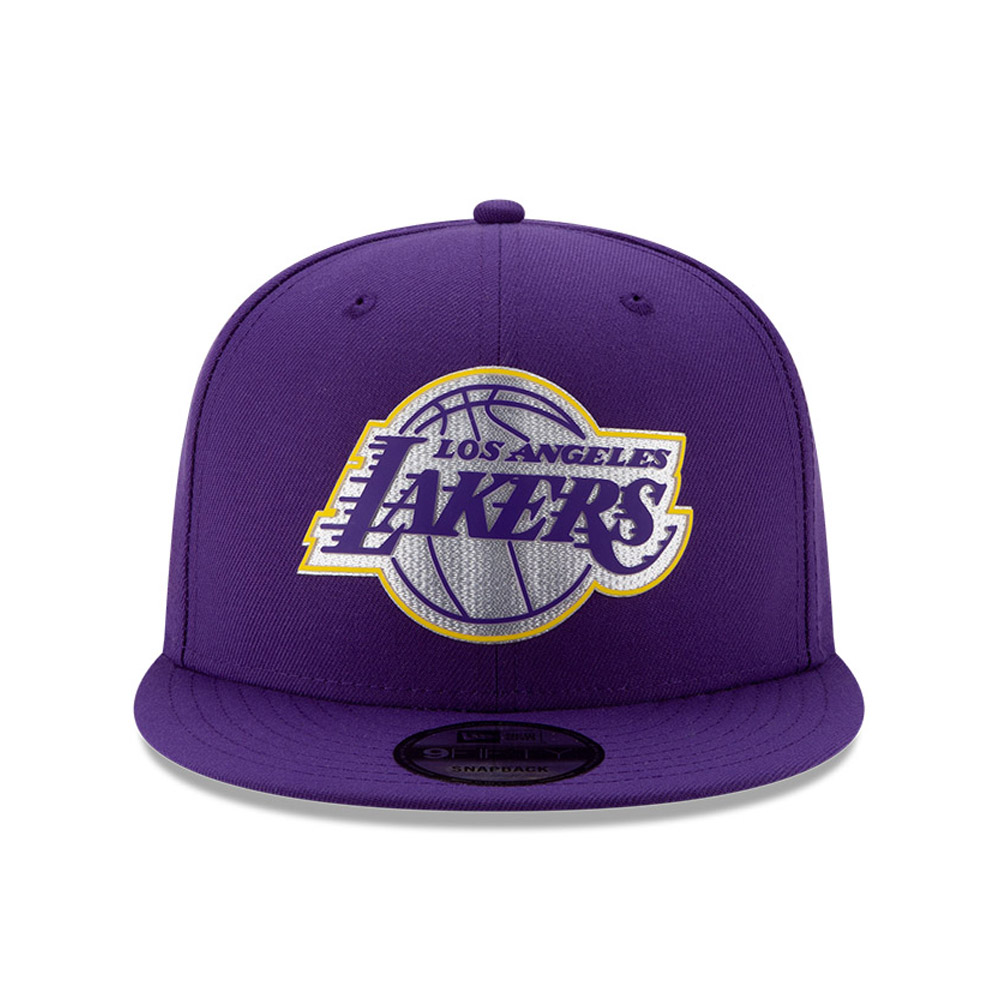Gorra Los Angeles Lakers Back Half 9FIFTY, morada