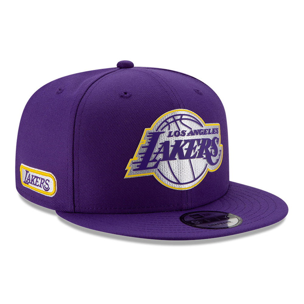 Gorra Los Angeles Lakers Back Half 9FIFTY, morada