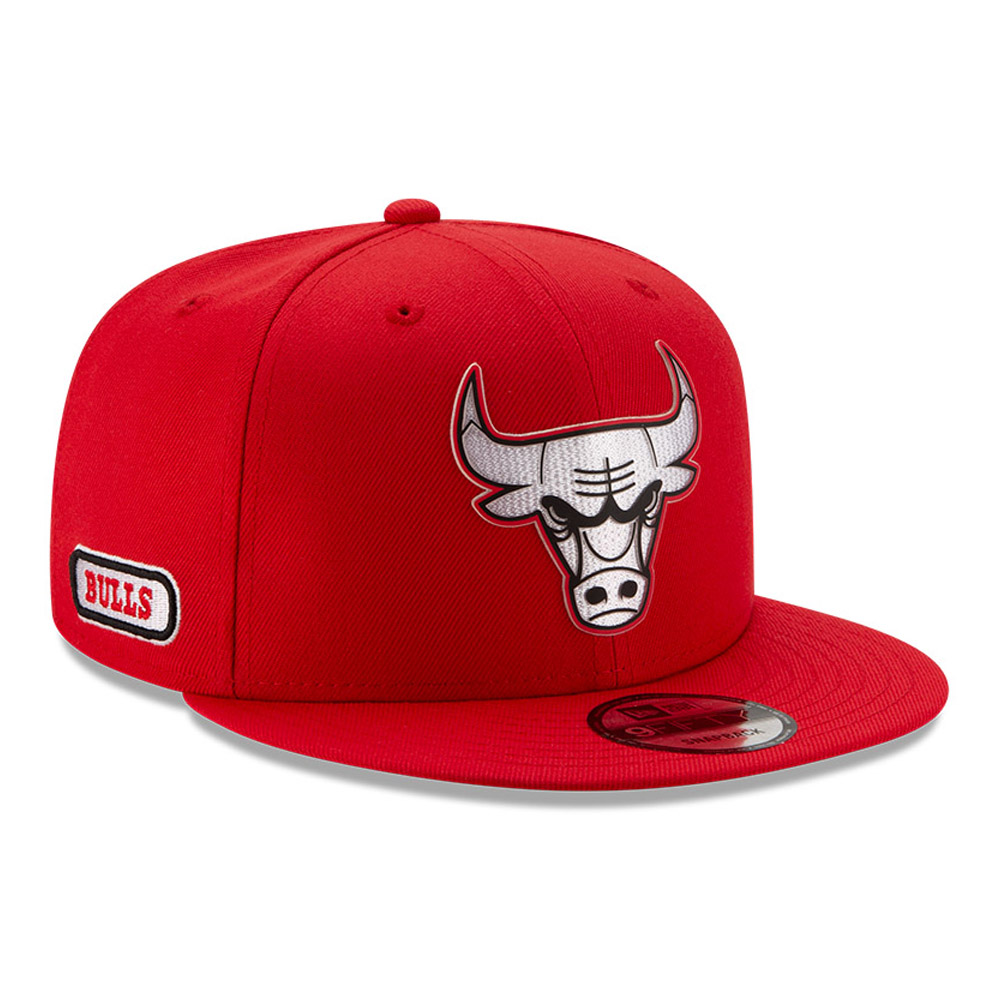 Casquette 9FIFTY Back Half rouge des Bulls de Chicago
