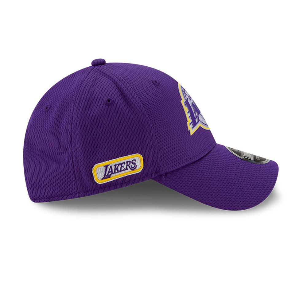 Los Angeles Lakers Back Half Purple Stretch Snap 9FORTY Cap