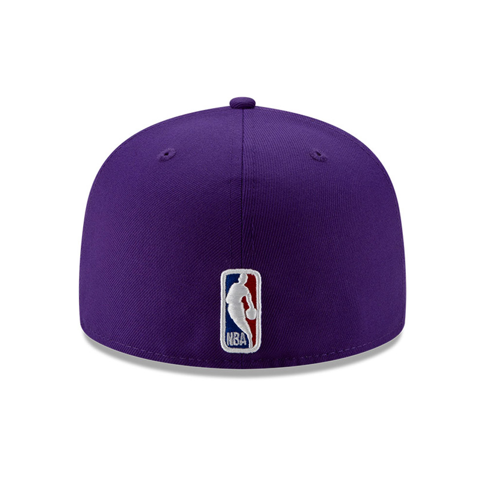 Casquette Los Angeles Lakers Back Half 59FIFTY violet