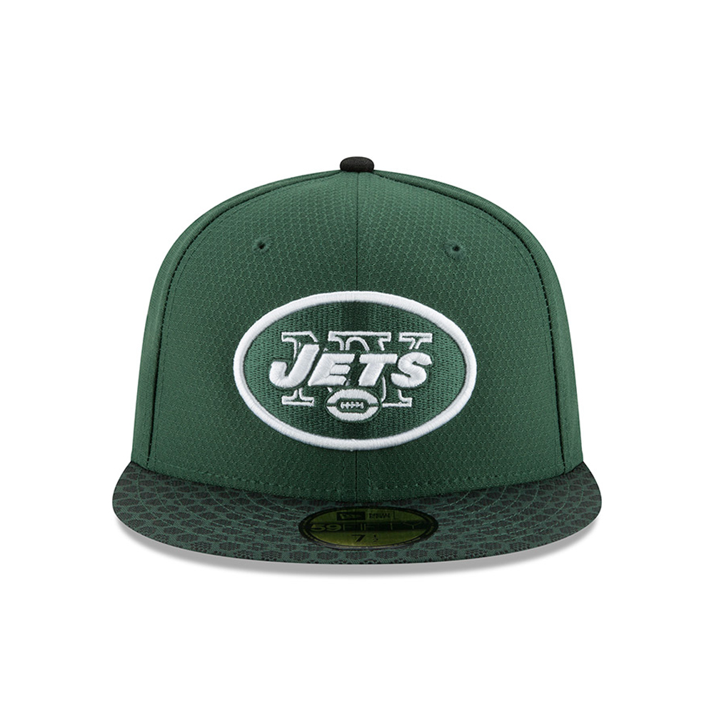 59FIFTY – New York Jets – 2017 Sideline, Grün