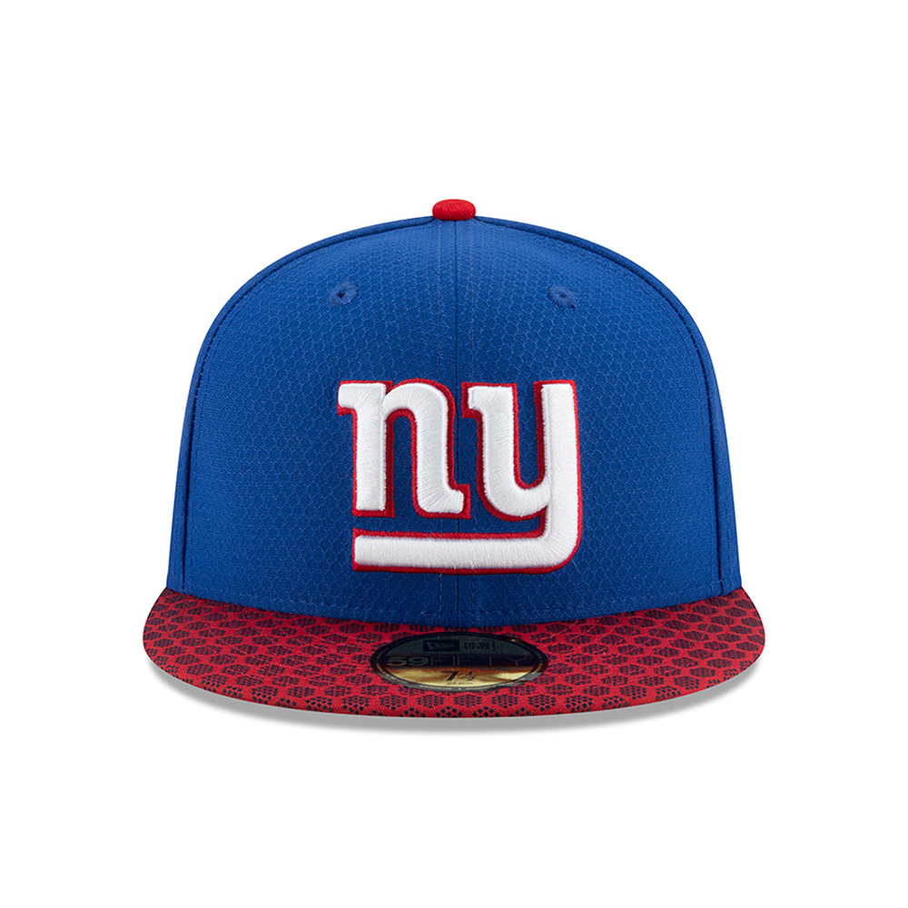 59FIFTY – New York Giants – 2017 Sideline, Blau
