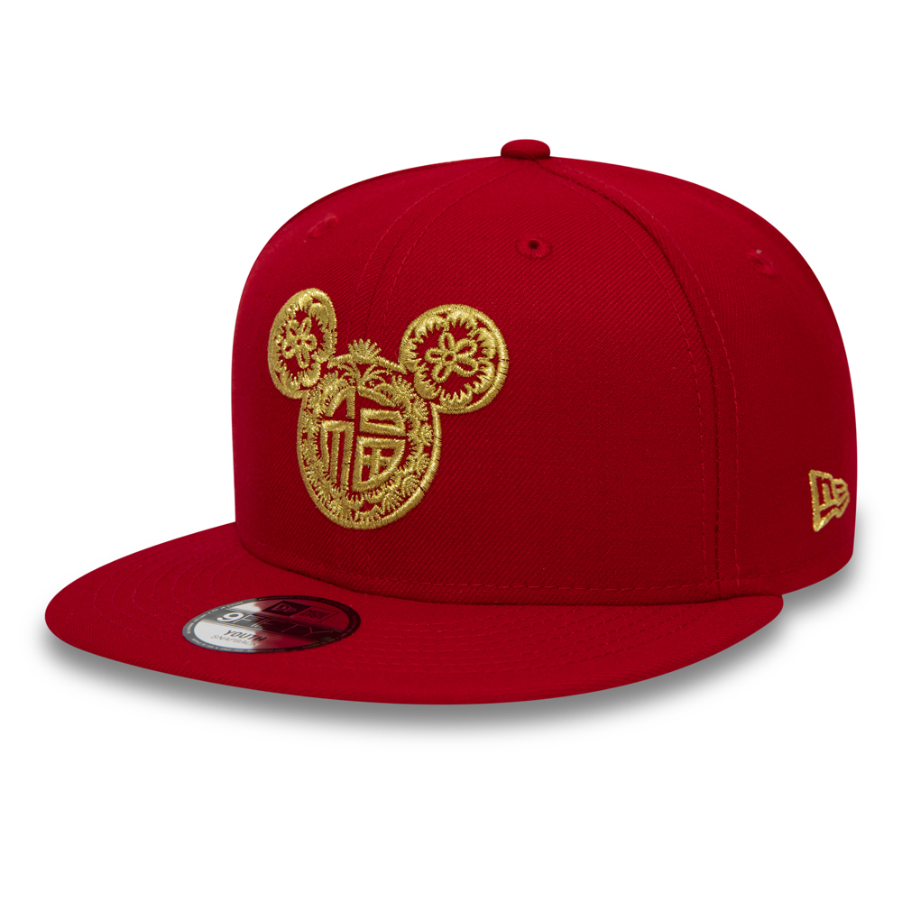Cappellino 9FIFTY Mickey Mouse Chinese New Year rosso bambino