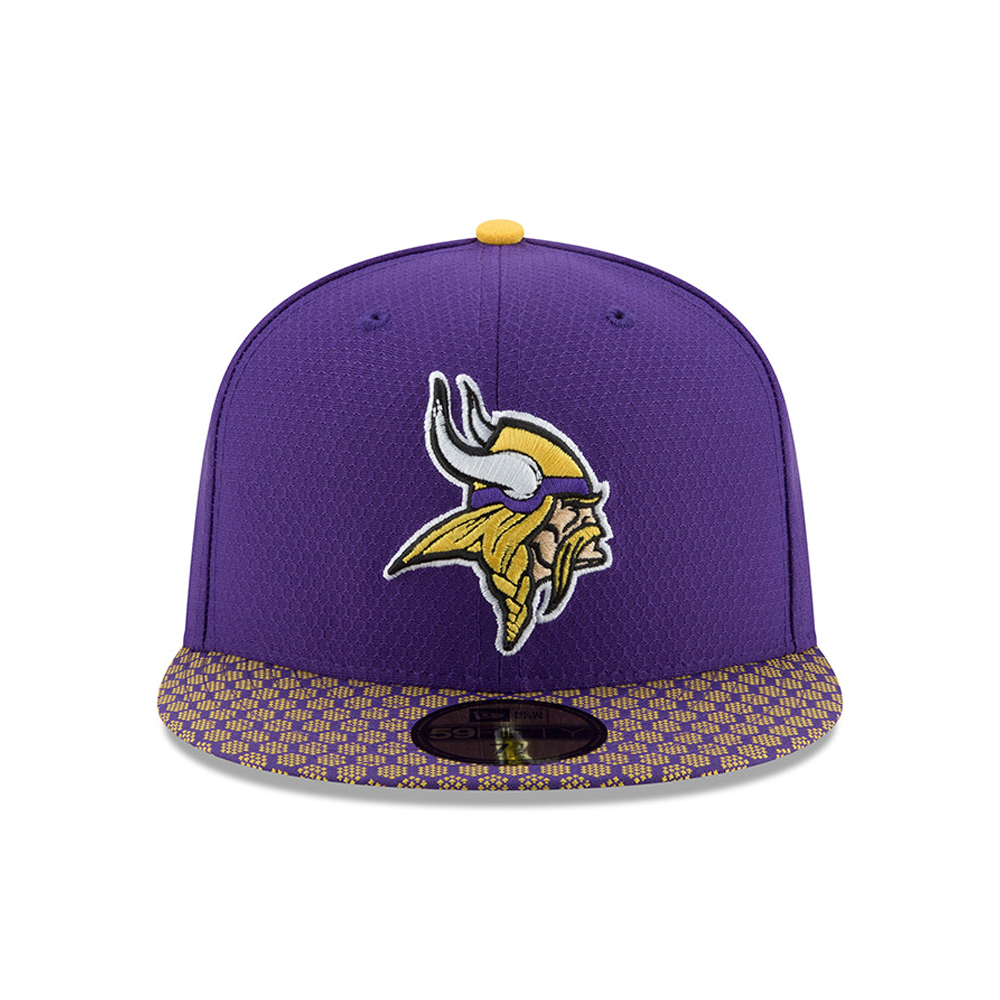 Minnesota Vikings 2017 Sideline 59FIFTY violet