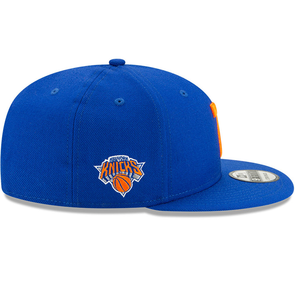 New York Knicks Compound 9FIFTY-Kappe in Blau