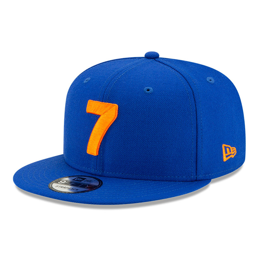 New York Knicks Compound 9FIFTY-Kappe in Blau