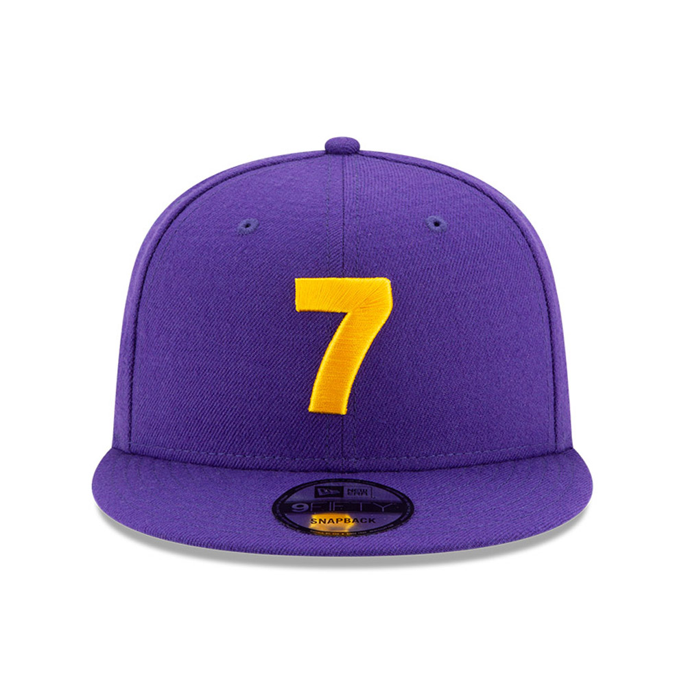Casquette 9FIFTY violette Compound des Lakers de Los Angeles