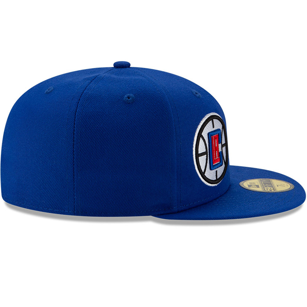 Casquette 59FIFTY bleue de l'année 100 des Clippers de Los Angeles
