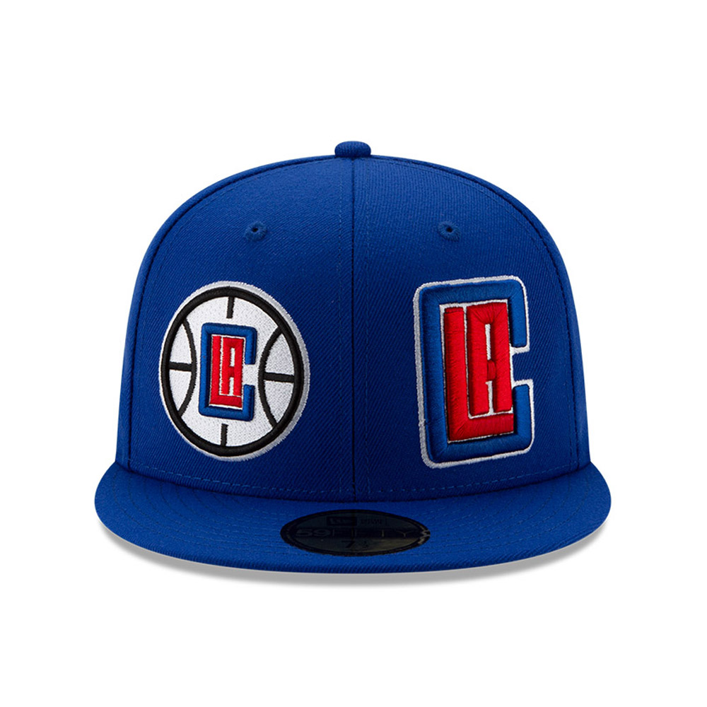 Casquette 59FIFTY bleue de l'année 100 des Clippers de Los Angeles