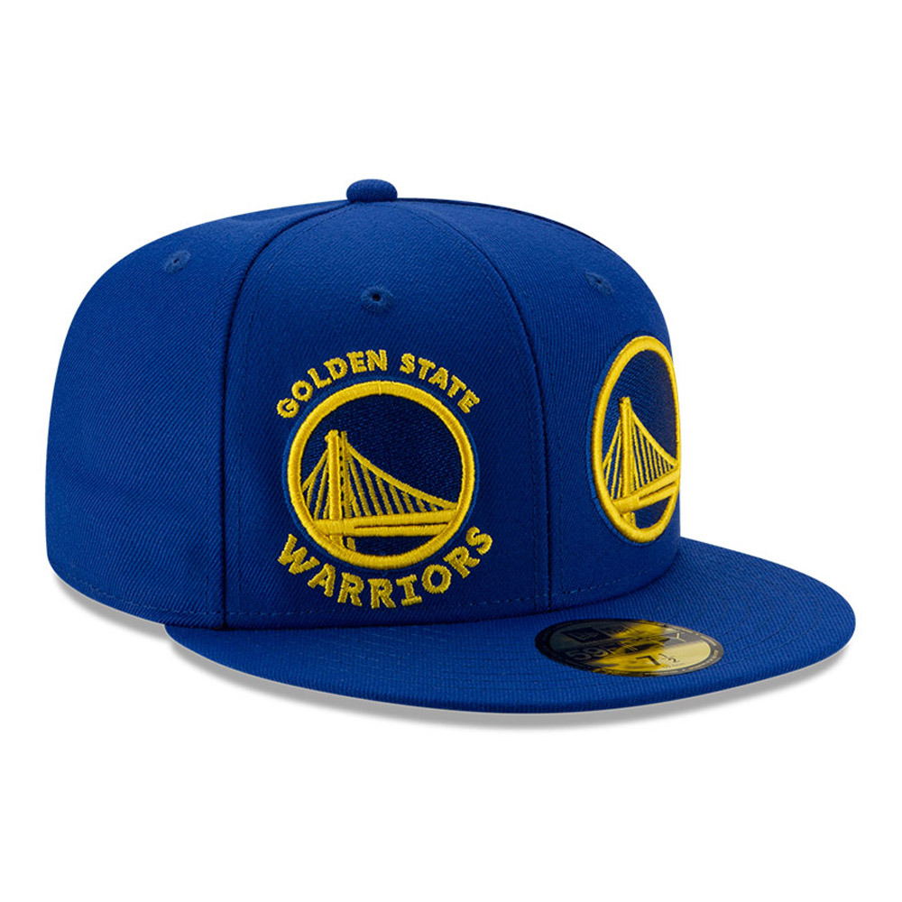 Cappellino Golden State Warriors 100 Year 59FIFTY blu