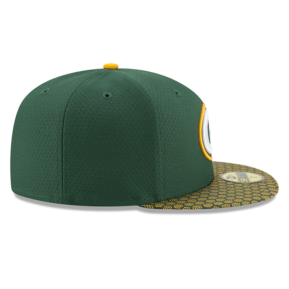 Green Bay Packers 2017 Sideline 59FIFTY verde