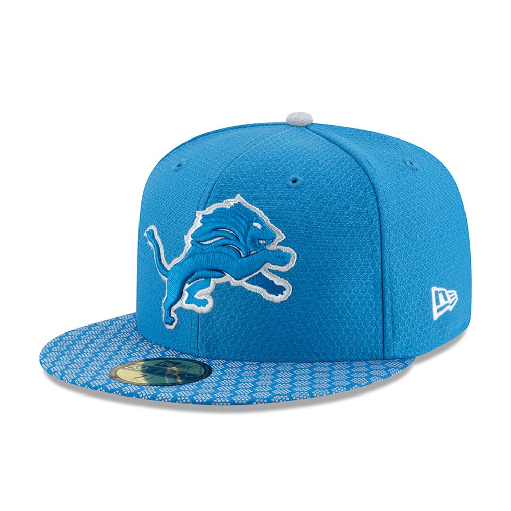 Detroit Lions 2017 Sideline 59FIFTY blu