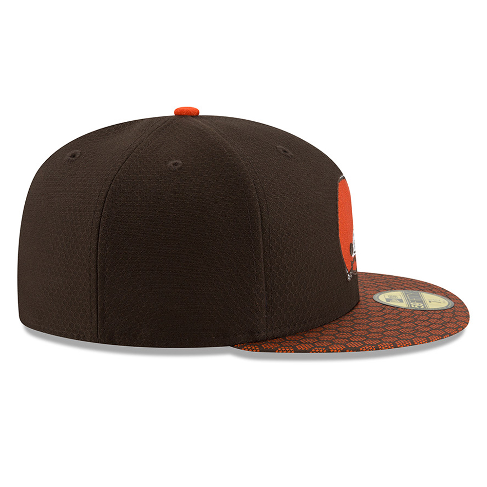 Cleveland Browns 2017 Sideline 59FIFTY marron