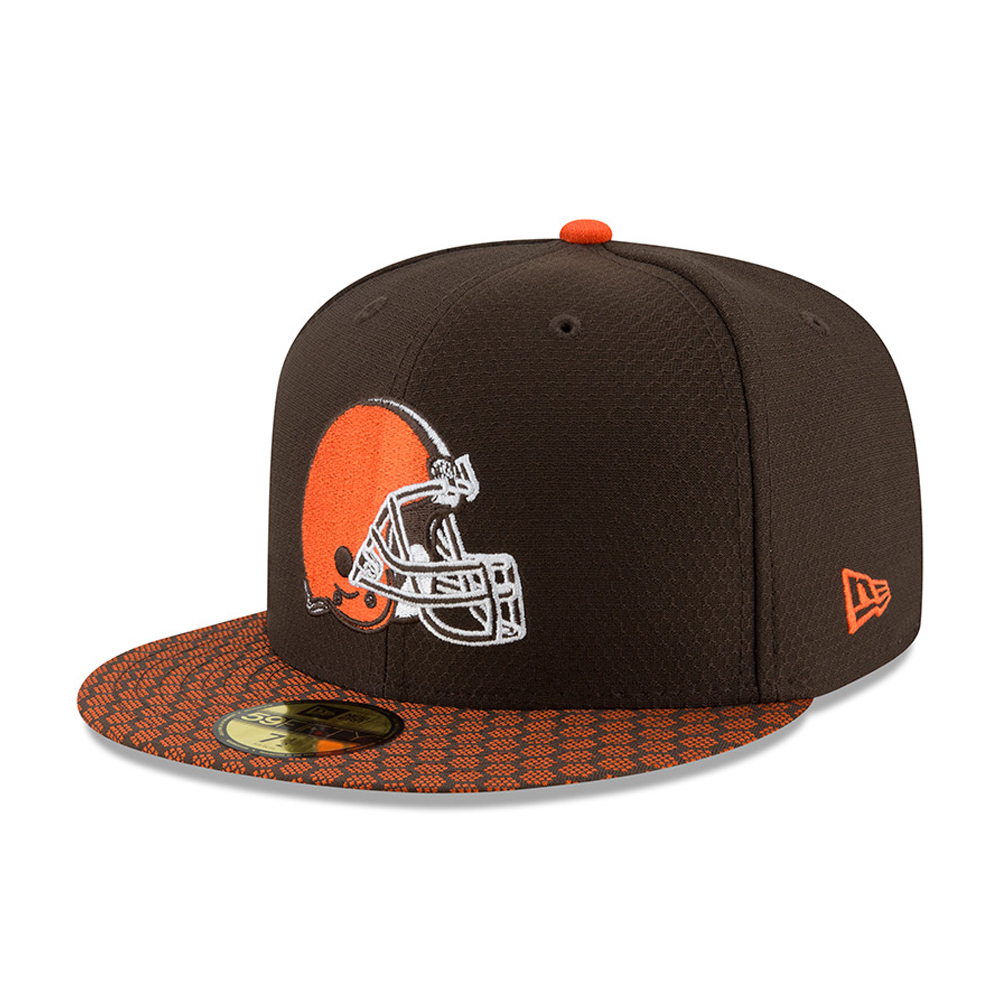 Cleveland Browns 2017 Sideline 59FIFTY marrone