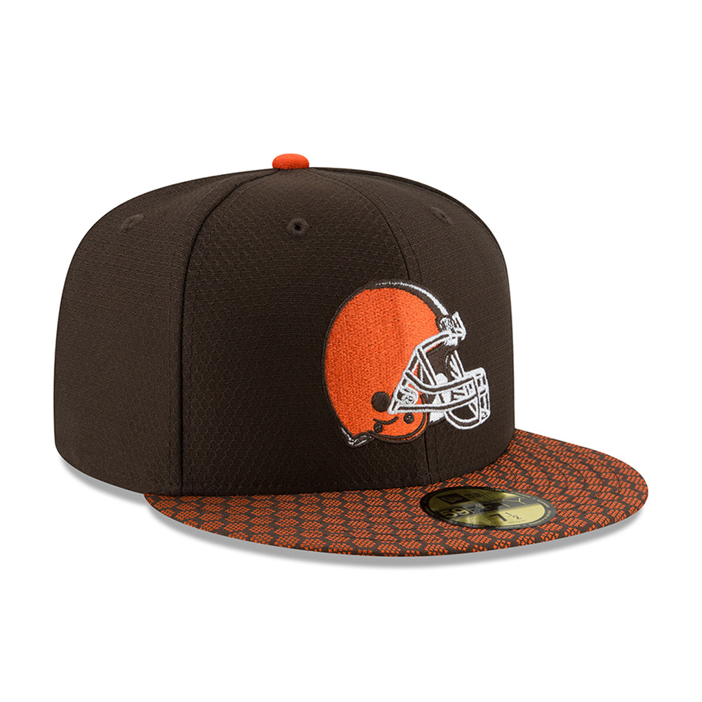 Cleveland Browns 2017 Sideline 59FIFTY marron