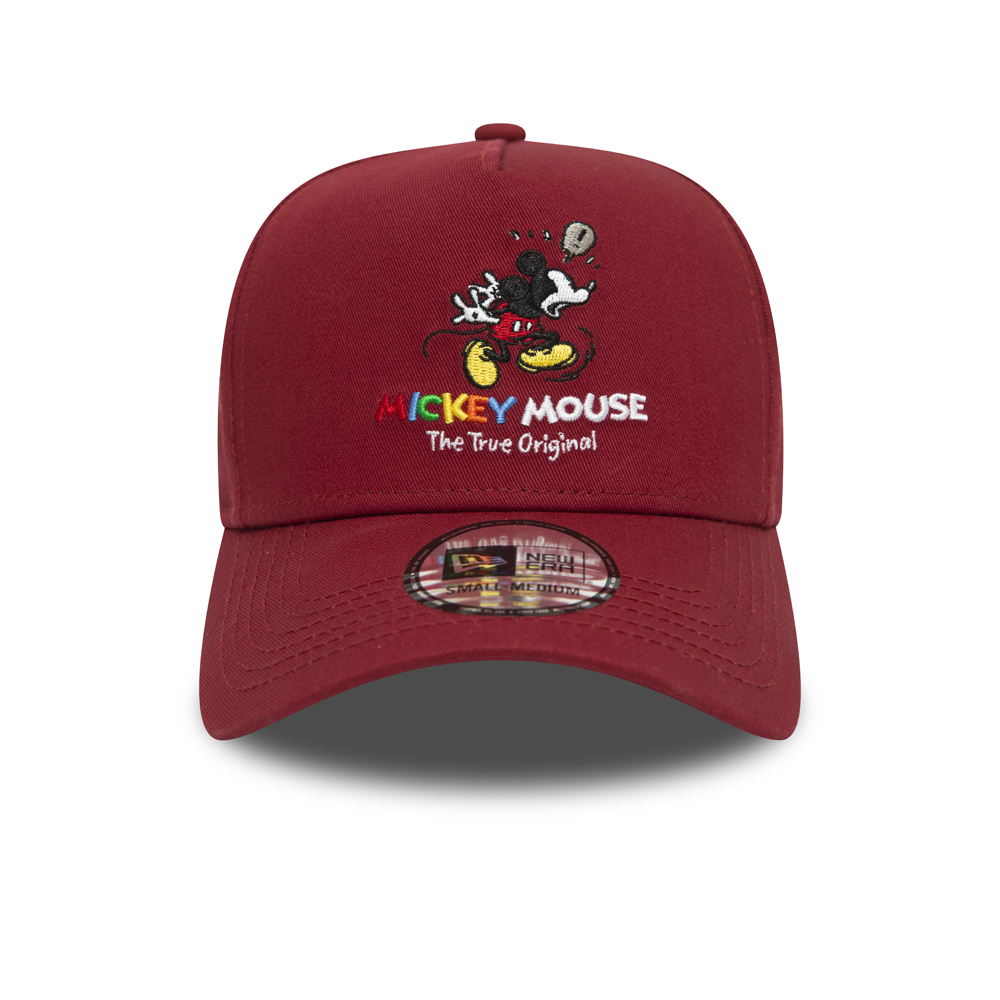 Casquette K Frame rouge 9FORTY Mickey Mouse True Original