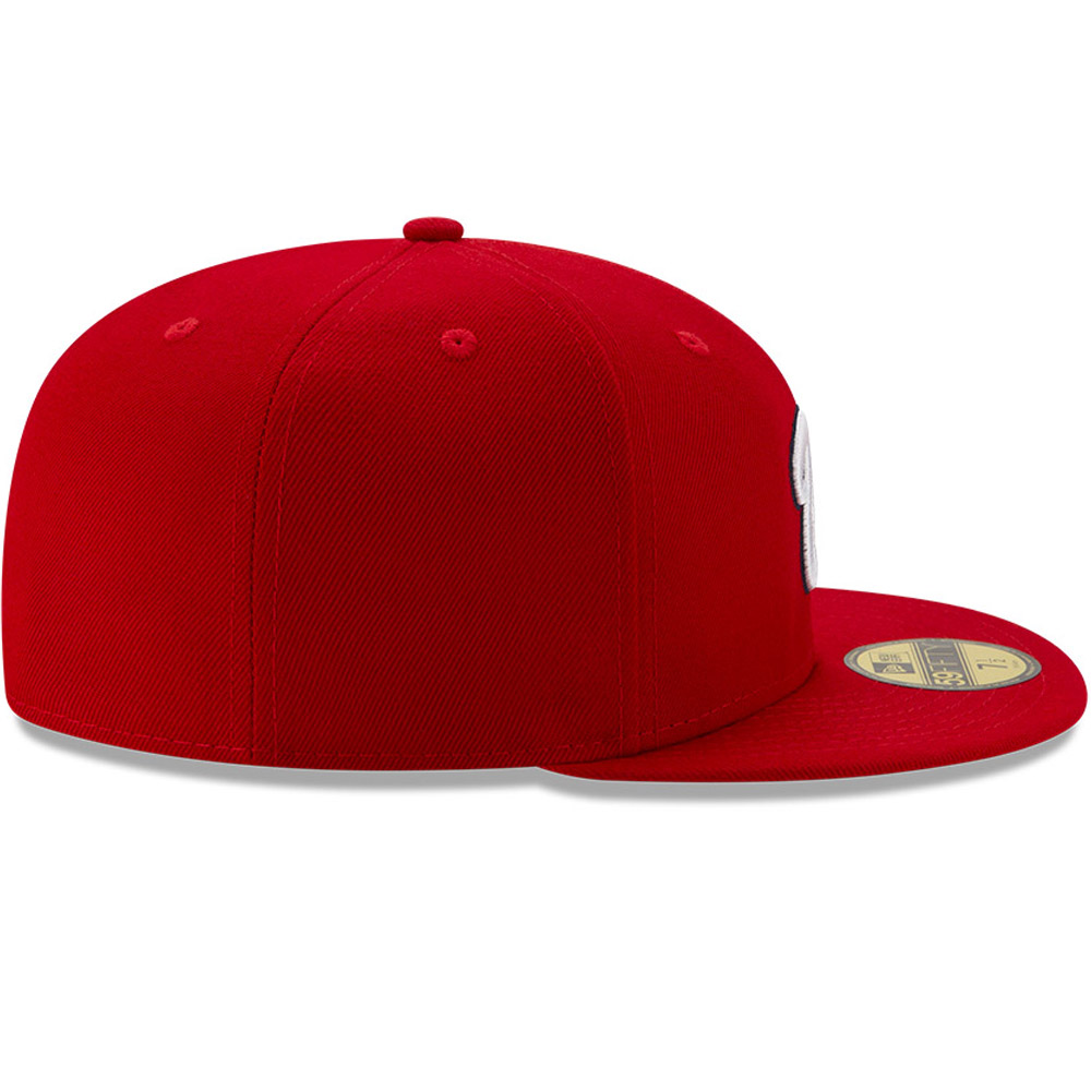 Washington Nationals MLB 100 Red 59FIFTY Cap