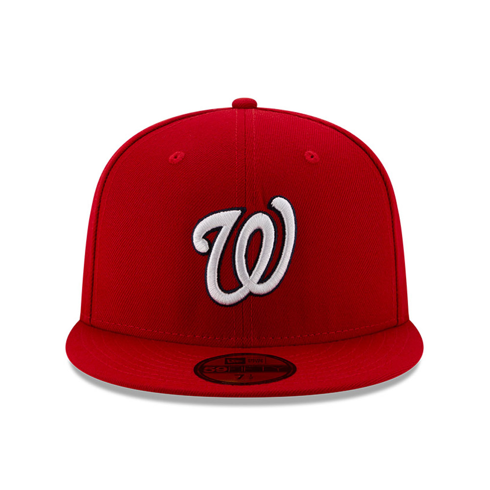 59FIFTY – Washington Nationals – MLB 100 – Kappe in Rot