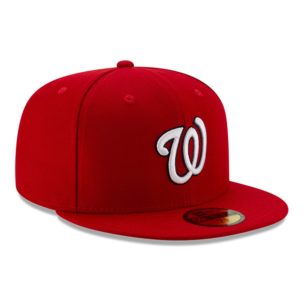 Cappellino 59FIFTY ufficiale New Era MLB 100 dei Washington Nationals