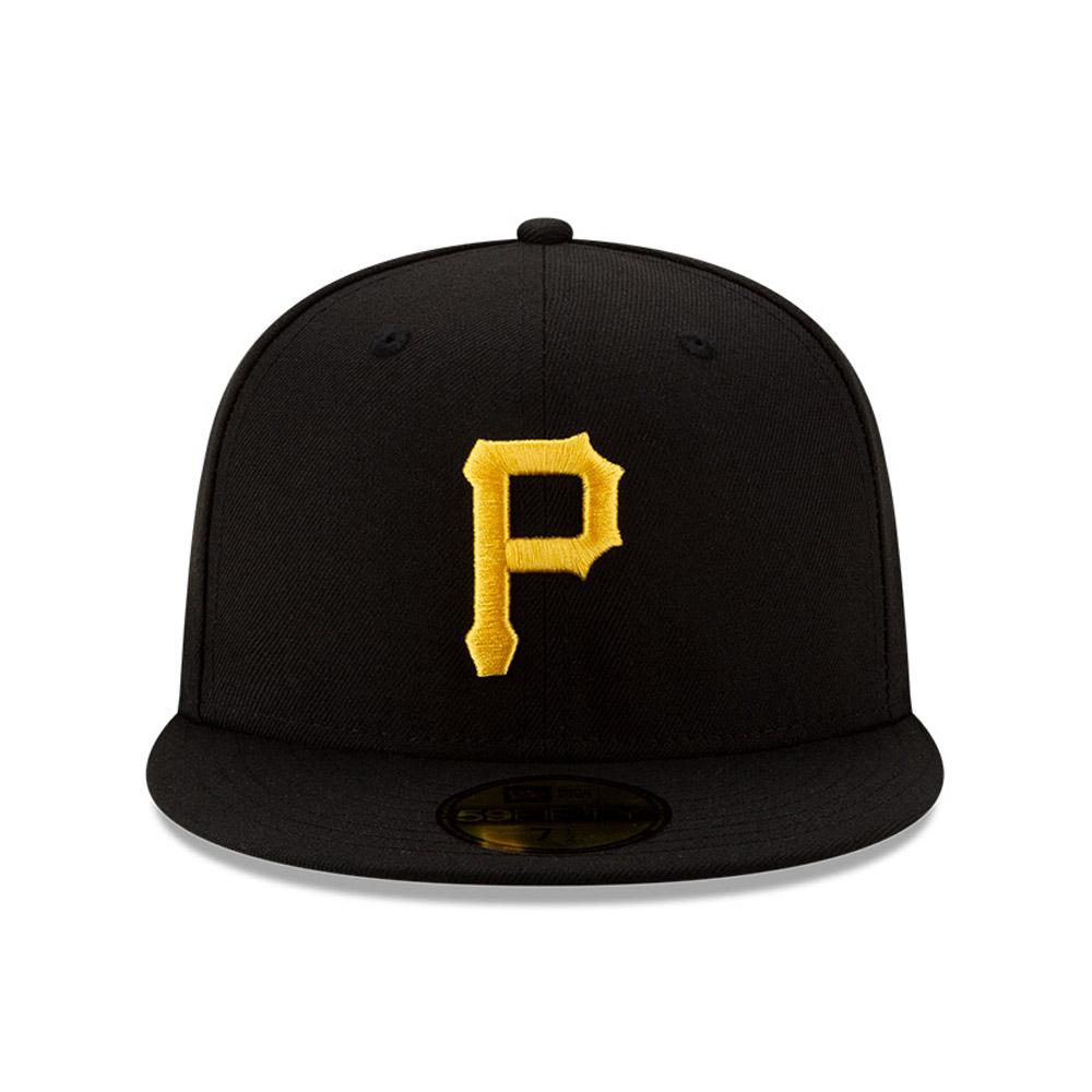 59FIFTY – MLB 100 – Pittsburgh Pirates – Kappe in Schwarz