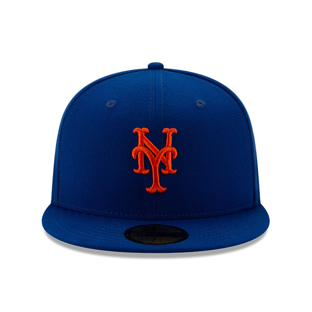 Casquette 59FIFTY bleue des New York Mets de la MLB 100
