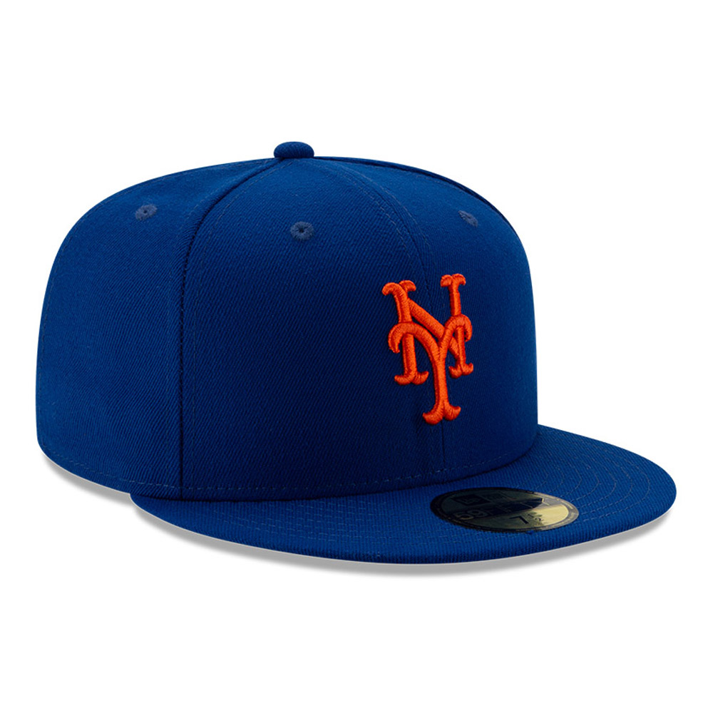 Casquette 59FIFTY bleue des New York Mets de la MLB 100